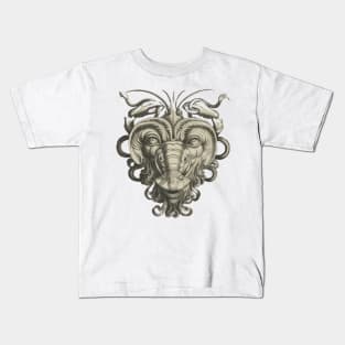 Grotesque Face Grotesque Art Beauty Rebellion Ugly Fashion Kids T-Shirt